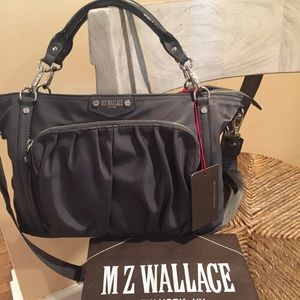 MZ Wallace Marcasite small Nikki handbag